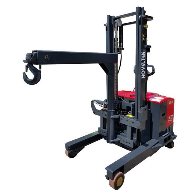 Advanced Counterbalanced Reach Truck With Crane Arm