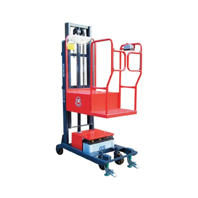 Security Patent Semi-Powered Order Picker Stacker