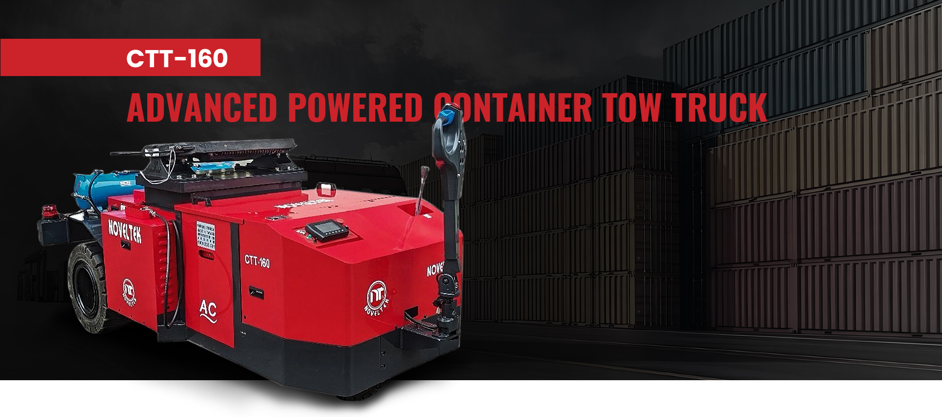 Advanced Powered Container Tow Truck - 16,000KG Capacity