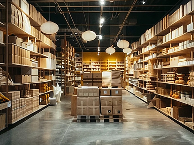 Electric Powered Stacker for Retail & Distribution