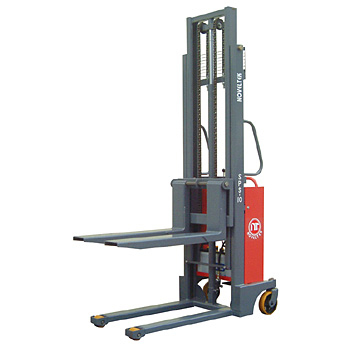 SPS-10/12/15 Semi-Electric Stacker — Manually Propelled, Powered Lifting