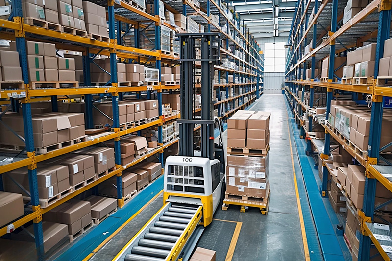 Battery Powered Stacker for Warehouse & Logistics