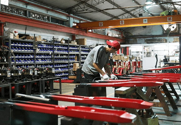 factory of counterbalance reach truck