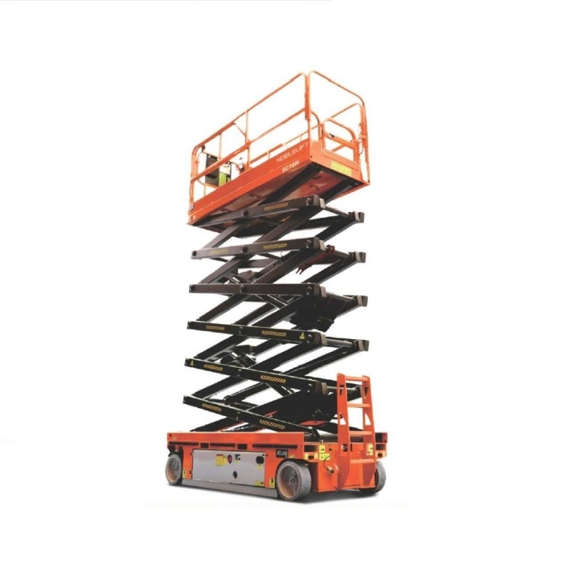 Грузовик с ножничным подъемником